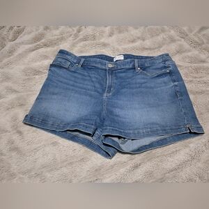 Lane Bryant Blue Jean Shorts